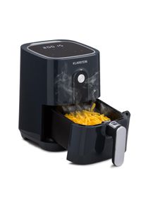 Klarstein Crisp-Pro, teplovzdušná fritéza, 1400 W, 2,8 l, 8 programov, časovač, nehrdzavejúca oceľ