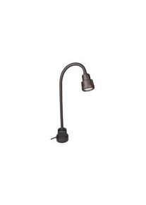 RR Leuchten Halogen-Schwanenhalsleuchte, 230 VAC , Euro , 600 mm - HALOFLEX 3375/1-M-600