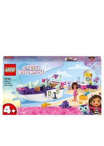 Lego Gabby's Dollhouse 10786 Gabbys und Meerkätzchens Schiff und Spa