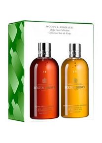Molton Brown Bath & Body Bath & Shower Gel Woody & Aromatic Body Care Collection Flame Tree & Pimento Bath & Shower Gel 300 ml + Invigorating Suma Ginseng Bath & Shower Gel 300 ml 2 x 300 ml