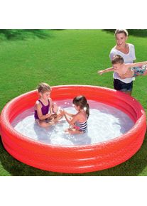 Bestway KiddiePool - Goffratura - &Oslash; 183 cm - rosso