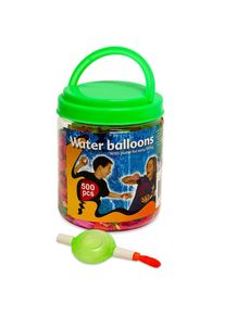 Deuba® Set di 500 bombe d'acqua colorate con pompa