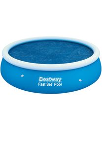 Bestway Copertura solare per piscina &Oslash;210cm per piscina Fast Set &Oslash;244cm