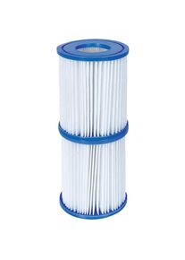 Bestway Set di 2 cartucce filtranti blu 10,6x13,6cm