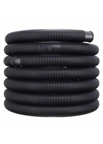 Monzana® Tubo per piscina nero Ø38mm x 14m