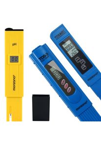 Monzana&reg; Misuratore d'acqua digitale LCD | 2in1 TDS - Temp | 2in1 TDS - EC - Temp | PH Meter