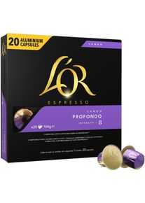NESPRESSO PROFONDO KVAPSLE 20ks LOR