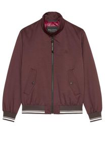 Marc O'Polo Plus size : Marc O'Polo, Waterproof blouson in recycled synthetic fibre in a Bourdeaux