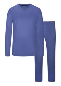 Plus size : Novila, Pure cotton pyjamas, Simon in a Blue