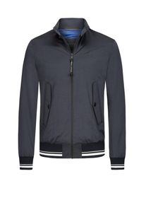 Marc O'Polo Plus size : Marc O'Polo, Waterproof blouson in recycled synthetic fibre in a Blue