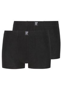 Nadměrná velikost: JP1880, Dvojité balení boxerek Trunks s podílem strečových vláken Černá