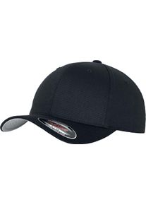 Flexfit Wooly Combed Flexcap schwarz