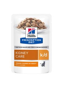 Hill's Hill's Prescription Diet k/d mit Huhn 12x85g