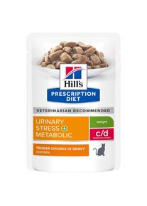 Hill's Hill's Prescription Diet c/d MC Stress + Metabolic 12x85g