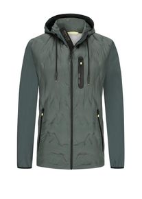 Plus size : Brax, Blouson in quilted look, Brax Lab collection in a Dark Green