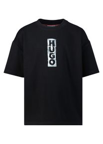 Hugo Kinder Zwart t-shirt voor jongens