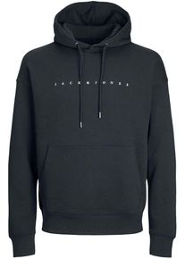 Jack & Jones Jack & Jones Trui met capuchon - Star JJ hoodie NOOS - S tot XXL - voor Mannen - zwart