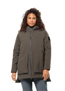 Jack Wolfskin Damska nieprzemakalna kurtka zimowa Luisenplatz Jacket Women M cold coffee
