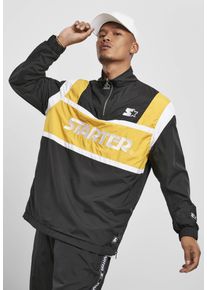 Black Label Starter Half Zip Retro Jacket black/golden/white - M