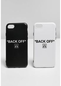 Back Off I Phone 6/7/8 Phone Case Set white/black - One Size