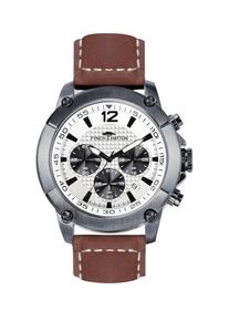Fynch-Hatton Heren Analoog horloge bruin One Size