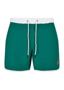 Urban Classics Shorts de bain Homme vert taille L