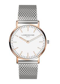 Liebeskind Berlin Dames Analoog horloge rose-goud / zilver One Size