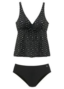 Lascana Tankini 'Scary' dla kobiet czarny Rozmiar XXXL