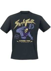 Masters Of The Universe T-shirt - Skeletor - SkeleTour 83 - S tot 3XL - voor Mannen - zwart