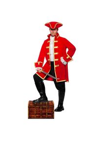 Red pirate costume