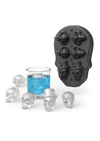 maskworld Steampunk skull ice cube silicone mould 6-grid | halloween decoration