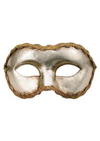 maskworld Colombina argento - Venetian Mask