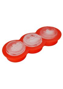maskworld Smiley silicone mould for ice cubes and baking 3-grid