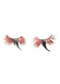 False eyelashes heroine | halloween make-up