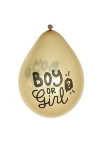 Boland Boy or Girl balloons 6 pieces | halloween decoration