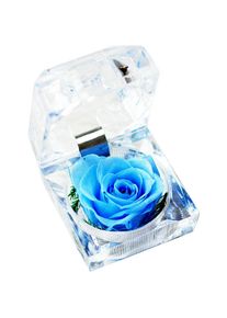 Bien conservé vraie rose boîte transparente parfumée rose éternelle cadeau fête des mères Saint Valentin mariage romantique réunion de famille