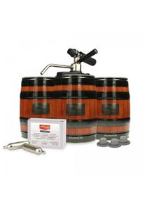 ich-zapfe Starterpaket Brewferm Kleine bierfässer, Partyfässer - mit Party Star Deluxe