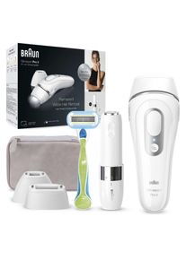 Braun Ipl-Haarentferner »Silk-Expert Pro 3 pl3139«, 300.000 Lichtimpulse, Skin Pro-Technologie, 300.000 Lichtimpulse weiß, SensoAdapt: automatisch...