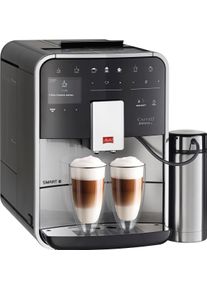 Melitta Kaffeevollautomat »Barista Ts Smart® F 86/0-100, Edelstahl«, Hochwertige Front Aus Edelstahl, 21 Kaffeerezepte & 8 Benutzerprofile grau,...