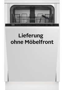 Beko Vollintegrierbarer Geschirrspüler »bdis15020 7643301635«, bdis15020 7643301635, 10 Maßgedecke silberfarben, Betriebsgeräusch: 49 dB