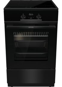 Gorenje Induktions-Standherd »Geit5C60Bpg«, Geit5C60Bpg, Mit 2-Fach-Teleskopauszug, Hydrolyse schwarz, Energieeffizienzklasse A (A+++ bis D)