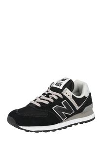 New Balance Heren Sneakers laag '574' lichtgrijs / zwart / wit 36