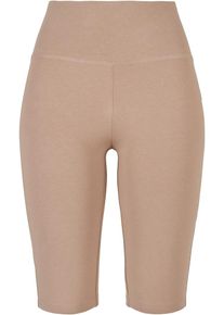 Urban Classics Dames Leggings 'Cycle' taupe XS