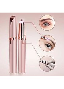 Elektrischer Augenbrauenschneider schmerzloser Maquiagem-Epilierer Mini-Rasoir-Visage-Rasierer tragbarer Gesichtshaarentferner für Frauen Make-up-Tool