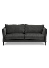 Tchibo - 3-Sitzer-Sofa - 187x95x84cm - anthrazit - Polyester / Metall
