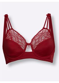 wäschepur Dames Beugelbeha in kers ,maat 100D, Witt, 88% Polyamide, 12% Elastan