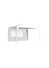 Bočnice pre párty stan HAPPY GREEN 3x3m White - s oknom