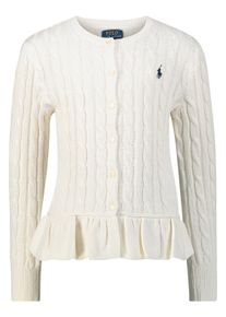 Polo Ralph Lauren Kinder Cr��me wit Cardigan voor meisjes