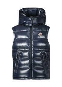 Moncler Enfant Kinder Marine blauw Gilet voor meisjes