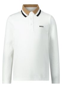 BOSS Kinder Wit Polo voor jongens
